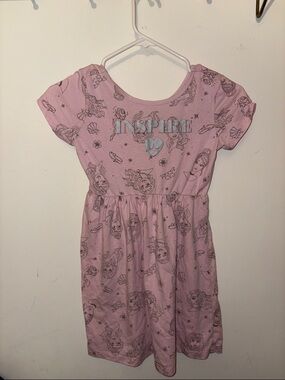 Girls' Disney Princess Short Sleeve 'Inspire' Character Dress